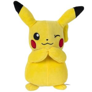 Peluche - Pikachu - Clin d'oeil - Debout - Pokemon